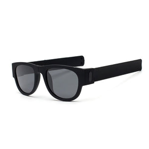 Polarized Slappable Bracelet Men Sunglasses Slap Folding Sun Glasses For Women Wristband Outdoor Sunglass Driving