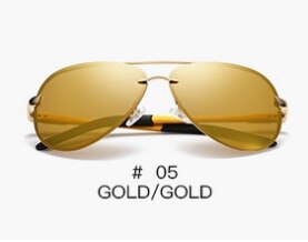 Polarized Sunglasses 2023 Men Classic Large Lenses Lente de Contato Visao NoturnaOculos Kurt Cobain Lunette de vue Homme politie