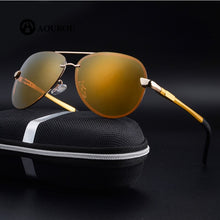Load image into Gallery viewer, Polarized Sunglasses 2023 Men Classic Large Lenses Lente de Contato Visao NoturnaOculos Kurt Cobain Lunette de vue Homme politie