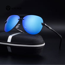 Load image into Gallery viewer, Polarized Sunglasses 2023 Men Classic Large Lenses Lente de Contato Visao NoturnaOculos Kurt Cobain Lunette de vue Homme politie