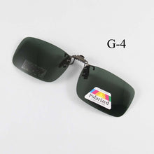 Carica l'immagine nel visualizzatore di Gallery, Polarized Sunglasses Clip-on Mater Bridge Can up Clip on Sunglasses Men Women Sun Glasses Eyeglasses Lens Clear Driving Goggles