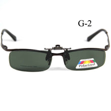Carica l'immagine nel visualizzatore di Gallery, Polarized Sunglasses Clip-on Mater Bridge Can up Clip on Sunglasses Men Women Sun Glasses Eyeglasses Lens Clear Driving Goggles