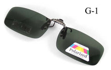 Carica l'immagine nel visualizzatore di Gallery, Polarized Sunglasses Clip-on Mater Bridge Can up Clip on Sunglasses Men Women Sun Glasses Eyeglasses Lens Clear Driving Goggles