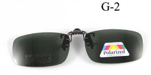 Carica l'immagine nel visualizzatore di Gallery, Polarized Sunglasses Clip-on Mater Bridge Can up Clip on Sunglasses Men Women Sun Glasses Eyeglasses Lens Clear Driving Goggles