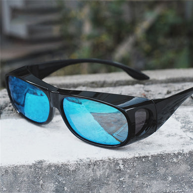 Polarized Sunglasses Fit Over Eye Glasses Driving Wrap Shield Goggles Fishing Glasses Sports Sunglasses Night Vision Glasses