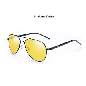 Polarized Sunglasses For Men Pilot Glasses Women Male Driver Sun Glasses Day And Night Vision Eyewear Brand Design Shades UV400