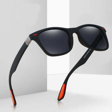 Polarized Sunglasses For Men Sunglasses Driving Brand Designer Vintage Material Polycarbonate Gafas De Sol Hombre Glasses Black