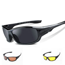 Load image into Gallery viewer, Polarized Sunglasses For Men Vintage Mirror Coating Driver Anti-glare Sun Glasses 100% UV400 Goggles Night vision Eyewears