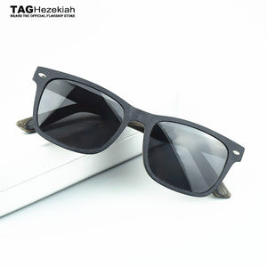 Polarized Sunglasses For men Driving Brand Women Square Mirror Sun Glasses Male With Box Accessories imitation Wooden
