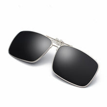 Load image into Gallery viewer, Polarized Sunglasses Lens clip on glasses Night Vision Yellow Women Square Sun Glasses with Clips Unisex Clips