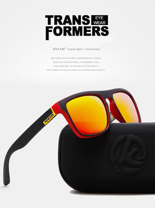 Polarized Sunglasses Men 2023 KDEAM Top  Driving Sunglasses Square Frame Sun Glasses Male Mirror UV400 Eyewear TH-KD156