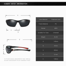 Load image into Gallery viewer, Polarized Sunglasses Men 2023 Sun Glasses Vintage Black Blue Cycling Sunglasses Brand Designer Goggle Driving Eyewear
