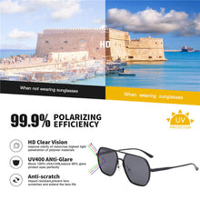 Load image into Gallery viewer, Polarized Sunglasses Men 2023  Brand Mens Sun Glasses Vintage Aluminum Magnesium Gafas De Sol Polarizadas Zonnebril Heren