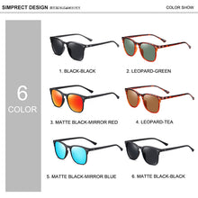 Load image into Gallery viewer, Polarized Sunglasses Men 2023 Retro Mirror Square Sunglasses Vintage Anti-Glare Driver's Sun Glasses For Men Oculos  shade