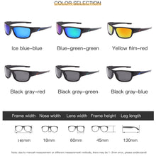 Load image into Gallery viewer, Polarized Sunglasses Men Brand Design Driving Sun glasses Square Blue Mirror Glasses For Men  UV400 Shades Eyewear