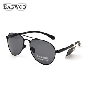 Polarized Sunglasses Men Driving Outdoors Sun Glasses Pilot Big Face Anti UV Anti Sunlight De Sol Masculino Sun glasses 68031