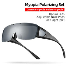 Load image into Gallery viewer, Polarized Sunglasses Men Flip Up Outdoor Sport Goggles Photochromic Night Vision Sunglasses Myopia Driving Glasses Gafas De Sol