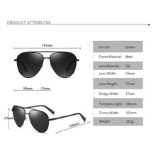 Load image into Gallery viewer, Polarized Sunglasses Men Unisex Vintage Metal Sports Drive UV400 Lens Women Sun Glasses Male Eyewear Accessories 202342