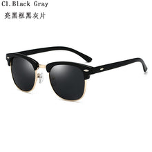 Load image into Gallery viewer, Polarized Sunglasses Men Women Brand Design Eye Sun Glasses Women Semi Rimless Classic Men Sunglasses Oculos De Sol UV400