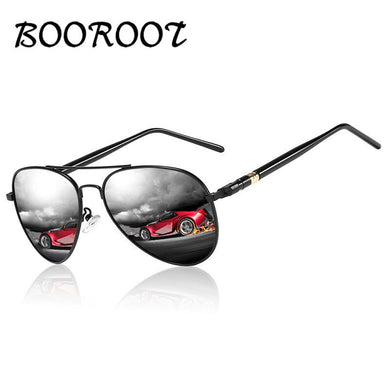 Polarized Sunglasses Men Women Classic Pilot Sun Glasses UV400 Alloy Frame Men Sunglasses with Glasses Case