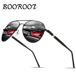 Polarized Sunglasses Men Women Classic Pilot Sun Glasses UV400 Alloy Frame Men Sunglasses with Glasses Case