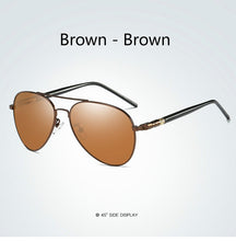 Load image into Gallery viewer, Polarized Sunglasses Men Women Classic Pilot Sun Glasses UV400 Alloy Frame Men Sunglasses with Glasses Case