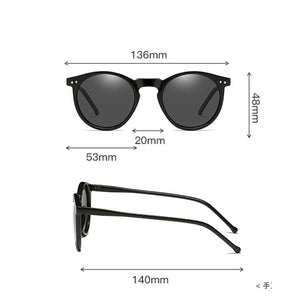 Polarized Sunglasses Men Women Driving Round Frame Sun Glasses Retro Male Female Goggle UV400 Shades Oculos Gafas De Sol