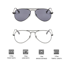 Load image into Gallery viewer, Polarized Sunglasses Men Women Magnetic Clip On Lens Sunglass Pilot Sun Glasses Frame Of Eyeglasses Optical Eyewear Trendy 2023