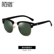 Carica l&#39;immagine nel visualizzatore di Gallery, Polarized Sunglasses Men Women RB 3016 Design Half Frame Driver Sun Glasses Rimless Classic Men Sunglasses Oculos De Sol UV400