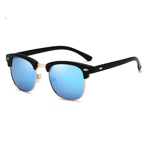 Polarized Sunglasses Men Women RB 3016 Design Half Frame Driver Sun Glasses Rimless Classic Men Sunglasses Oculos De Sol UV400
