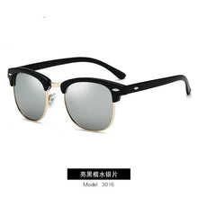 Carica l&#39;immagine nel visualizzatore di Gallery, Polarized Sunglasses Men Women RB 3016 Design Half Frame Driver Sun Glasses Rimless Classic Men Sunglasses Oculos De Sol UV400