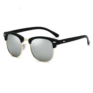 Polarized Sunglasses Men Women RB3016 Brand Design Eye Sun Glasses Women Semi Rimless Classic Men Sunglasses Oculos De Sol UV400