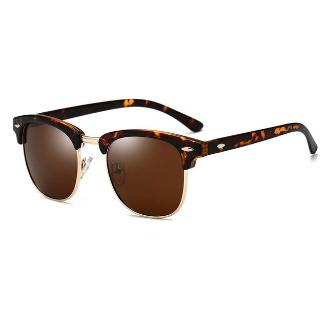 Polarized Sunglasses Men Women RB3016 Brand Design Eye Sun Glasses Women Semi Rimless Classic Men Sunglasses Oculos De Sol UV400