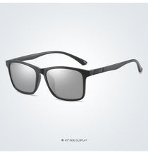 Carica l&#39;immagine nel visualizzatore di Gallery, Polarized Sunglasses Men Women TR Frame Sun Glasses UV400 Male Square Sunglasses with Glasses Case