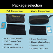 Carica l&#39;immagine nel visualizzatore di Gallery, Polarized Sunglasses Men Women TR Frame Sun Glasses UV400 Male Square Sunglasses with Glasses Case