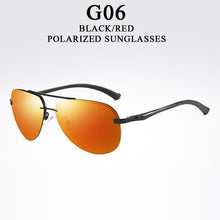 Load image into Gallery viewer, Polarized Sunglasses Rimless Sunglasses Men Glasses Gafas De Sol Polarizadas Lentes Aviador Polar  Drive Okulary