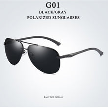 Load image into Gallery viewer, Polarized Sunglasses Rimless Sunglasses Men Glasses Gafas De Sol Polarizadas Lentes Aviador Polar  Drive Okulary
