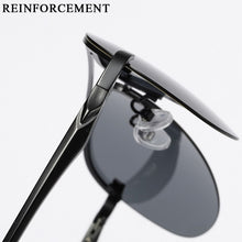 Load image into Gallery viewer, Polarized Sunglasses Rimless Sunglasses Men Glasses Gafas De Sol Polarizadas Lentes Aviador Polar  Drive Okulary