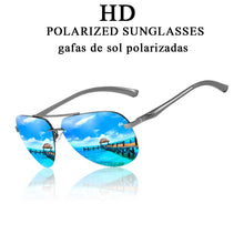 Load image into Gallery viewer, Polarized Sunglasses Rimless Sunglasses Men Glasses Gafas De Sol Polarizadas Lentes Aviador Polar  Drive Okulary