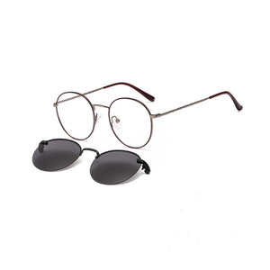 Polarized Sunglasses Women Men Magnetic Clip On Sunglasses Sun Glasses Men Women Sunglass Round Glasses Frame Of Eyeglasses 2023