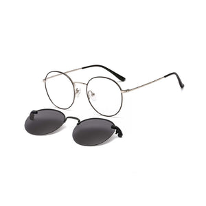 Polarized Sunglasses Women Men Magnetic Clip On Sunglasses Sun Glasses Men Women Sunglass Round Glasses Frame Of Eyeglasses 2023