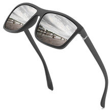 Load image into Gallery viewer, Polarized Sunglasses for Men Plastic Men&#39;s Square Driving Eyewear Travel Sun Glass Shades for Women UV400 9-JY8213