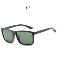Load image into Gallery viewer, Polarized Sunglasses for Men Plastic Men&#39;s Square Driving Eyewear Travel Sun Glass Shades for Women UV400 9-JY8213
