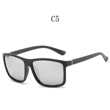 Load image into Gallery viewer, Polarized Sunglasses for Men Plastic Men&#39;s Square Driving Eyewear Travel Sun Glass Shades for Women UV400 9-JY8213