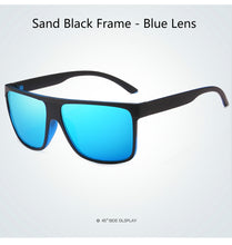 Load image into Gallery viewer, Polarized Sunglasses for Men Women Square Sun Glasses Driving Fishing UV400 With Glasses Case