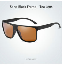 Load image into Gallery viewer, Polarized Sunglasses for Men Women Square Sun Glasses Driving Fishing UV400 With Glasses Case