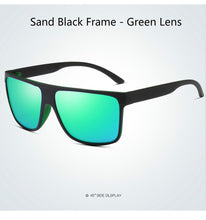 Load image into Gallery viewer, Polarized Sunglasses for Men Women Square Sun Glasses Driving Fishing UV400 With Glasses Case