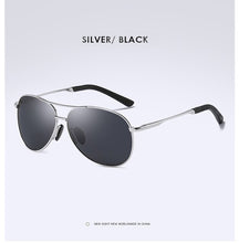 Load image into Gallery viewer, Polarized Vintage Pilot Sunglasses Men Brand Designer Sun Glasses Women Eyeglasses Spring Leg Gafas Oculos De Sol Masculino
