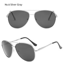 Load image into Gallery viewer, Polarized Vintage Pilot Sunglasses Men Brand Designer Sun Glasses Women Eyeglasses Spring Leg Gafas Oculos De Sol Masculino