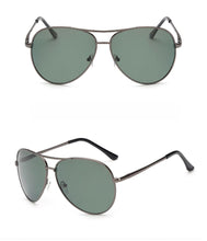Load image into Gallery viewer, Polarized Vintage Pilot Sunglasses Men Brand Designer Sun Glasses Women Eyeglasses Spring Leg Gafas Oculos De Sol Masculino